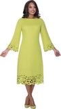 Divine Blessings 2011 green linen dress