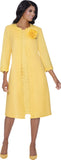 Divine Blessings 2052 yellow jacket dress