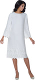 Divine Blessings 2081 white linen dress