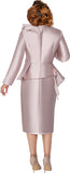 Dorinda Clark 309771 taupe skirt suit
