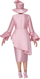 Dorinda Clark 309832 pink skirt suit