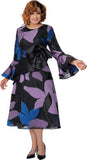 Dorinda Clark 309921 multi colored maxi dress