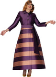 Dorinda Clark 309971 purple maxi dress