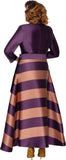 Dorinda 309971 purple naxi dress