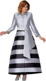 Dorinda Clark 309971 silver maxi dress