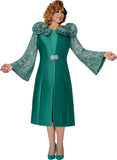 Dorinda Clark 310012 green jacket dress