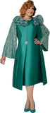Dorinda Clark 310012 green sequin jacket dress