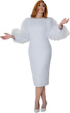 Dorinda Clark 310091 white dress