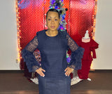 Raquel 1097 denim top