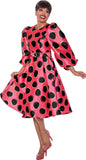 Dresses by Nubiano 12031 polka dot dress