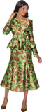 Dresses by Nubiano 12051 print dress