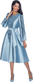 Dresses by Nubiano 12381 blue dress
