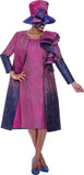 Divine Queen 2332 purple dress