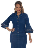 DV Jeans 8523 Dark Denim Jacket