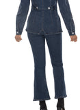 DV Jeans 8525 rhinestone denim Pant back 