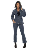 DV Jeans 8525 rhinestone denim Pant
