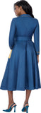 Devine Sport 800411 denim midi dress