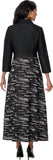 Devine Sport 800432 black denim maxi dress