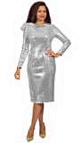 Diana 8563 silver dress