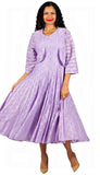 Diana 8568 lilac jacket dress