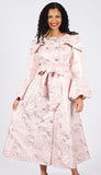 Ella Belle 8687 pink maxi dress