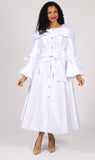 Diana 8707 white maxi dress