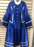 Diana 8708 royal blue clergy robe