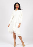 Diana 8709 off white dress