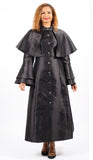 Diana 9077 black clergy robe