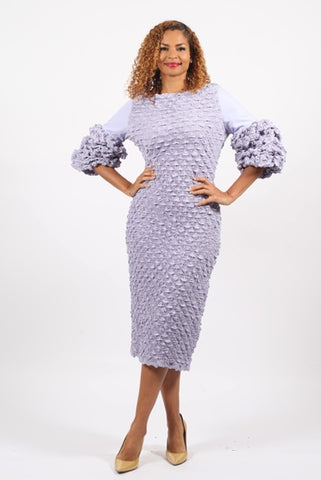 Diana 9101 lilac purple dress