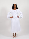 Diana 9137 white scuba dress