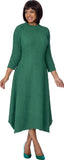 Divine Casuals 2021 green knit maxi dress