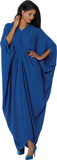Divine Casuals 2081 royal blue maxi dress