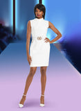 Donna Vinci 12042 off white dress