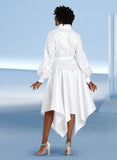 Donna Vinci 12088 white dress