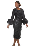 Donna Vinci 12276 black dress