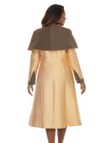 Donna Vinci 12290gold jacket dress