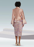 Donna Vinci 5841 blush jacket dress