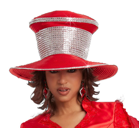 Donna Vinci H12043 red hat