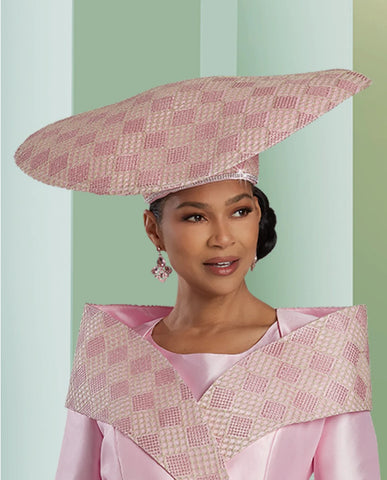 Donna Vinci H5848 pink hat