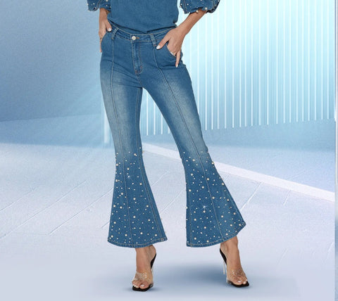Donna Vinci Jeans 8490 Denim pants