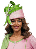 Donna Vinci H13461 pink hat