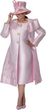 Dorinda Clark 310112 pink jacket dress