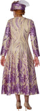 Dorinda 310161 purple dress