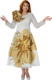 Dorinda Clark 310171 champagne dress