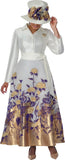 Dorinda Clark 310241 purple maxi dress