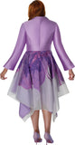 Dorinda Clark 310301 lilac jacquard dress