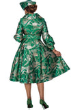 Dorinda Clark 5111 jacquard dress