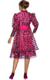 Dorinda Clark 5211 multi colored dress