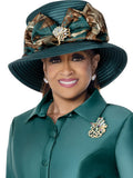 Dorinda Clark h310241 hunter green hat